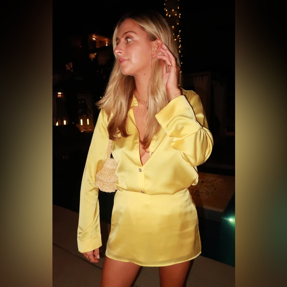 NWT SHOW ME YOUR MUMU Smith Button Down Shirt Size M